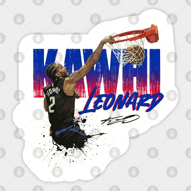 Kawhi Leonard Sticker by Juantamad